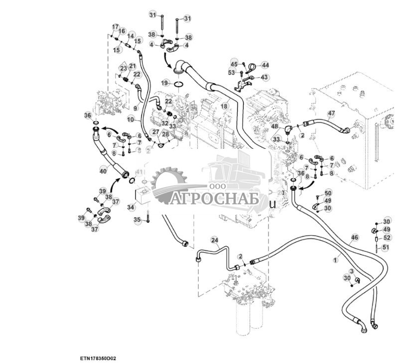 Гидравлические линии, высокий расход, без PTO, мост с двухступенчатым редуктором (23) (804101 - 805438) - ST903325 671.jpg